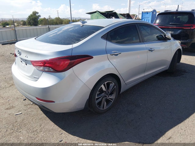 Hyundai Elantra Limited 2014 5NPDH4AEXEH488816 Image 4