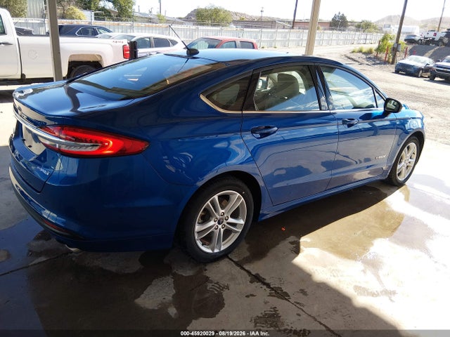 2018 Ford Fusion Hybrid S მანქანა იყიდება აუქციონზე, vin: 3FA6P0UU5JR243488, აუქციონის ნომერი: 45920029
