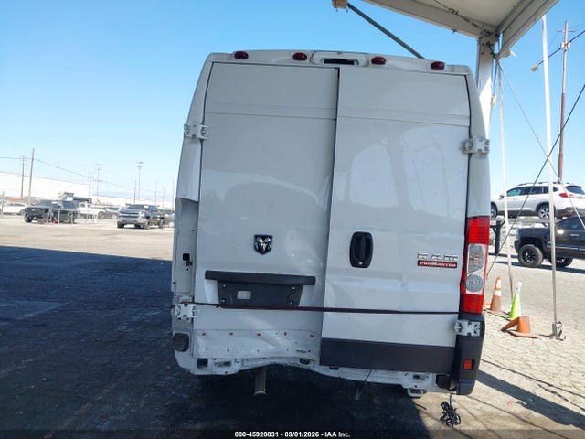Aukcja sprzedaży 2021 Ram Promaster 3500 Cargo Van High Roof 159 Wb Ext, vin: 3C6MRVJG9ME561950, numer aukcji: 45920031