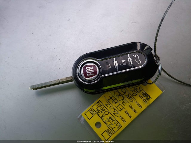 Продажа на аукционе авто 2012 Fiat 500 Sport, vin: 3C3CFFBRXCT200955, номер лота: 45920032