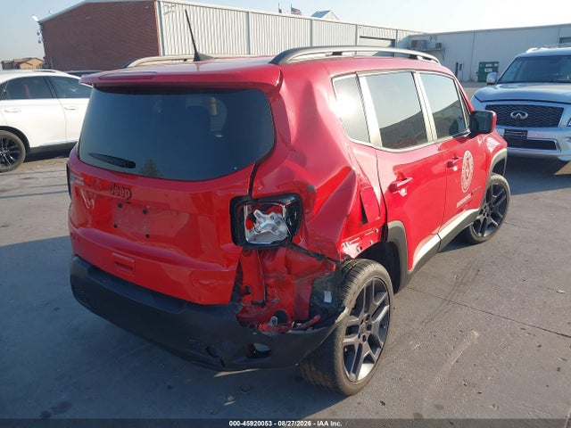 Продажа на аукционе авто 2022 Jeep Renegade (red) Edition 4x4, vin: ZACNJDB14NPN50946, номер лота: 45920053