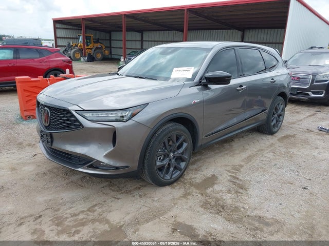 2022 Acura Mdx A-spec Package მანქანა იყიდება აუქციონზე, vin: 5J8YE1H0XNL011013, აუქციონის ნომერი: 45920061