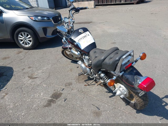 45920074 :رقم المزاد ، JY13ALE08LA013691 vin ، 1990 Yamaha Xv750 مزاد بيع