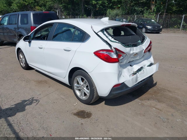 45920083 :رقم المزاد ، 3G1BE6SM1JS654781 vin ، 2018 Chevrolet Cruze Lt Auto مزاد بيع