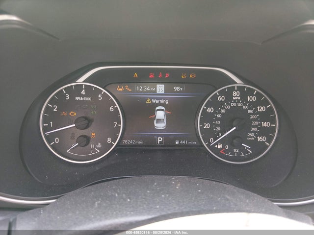 Aukcja sprzedaży 2020 Nissan Maxima Sr Xtronic Cvt, vin: 1N4AA6EV5LC361211, numer aukcji: 45920116