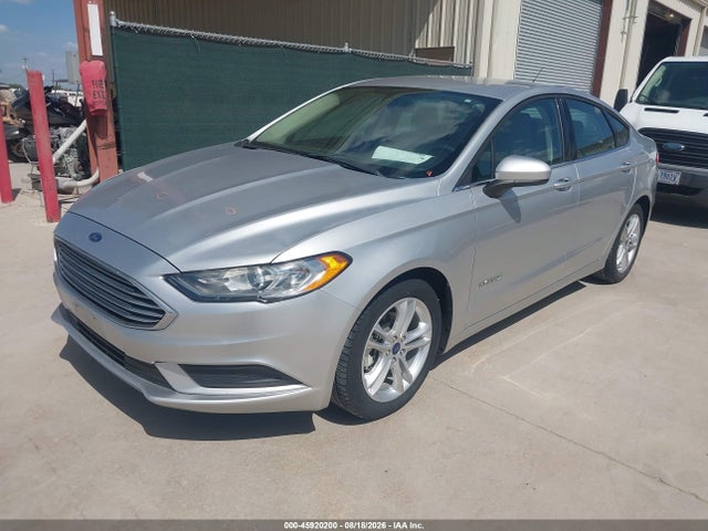 Ford Fusion S Hybrid 2018 3FA6P0UU8JR254453 Image 2