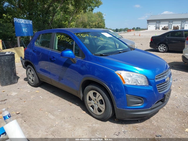 45920202 :رقم المزاد ، KL7CJKSB9FB090554 vin ، 2015 Chevrolet Trax 1ls مزاد بيع