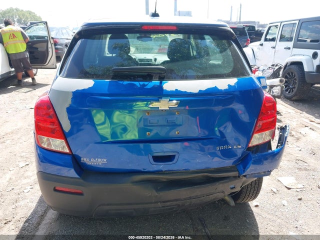 45920202 :رقم المزاد ، KL7CJKSB9FB090554 vin ، 2015 Chevrolet Trax 1ls مزاد بيع