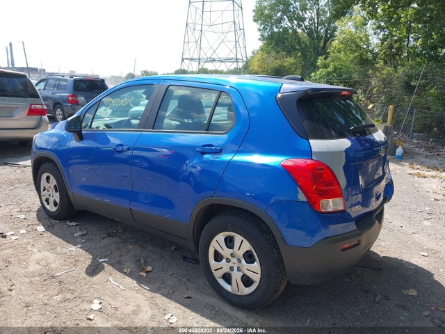 45920202 :رقم المزاد ، KL7CJKSB9FB090554 vin ، 2015 Chevrolet Trax 1ls مزاد بيع