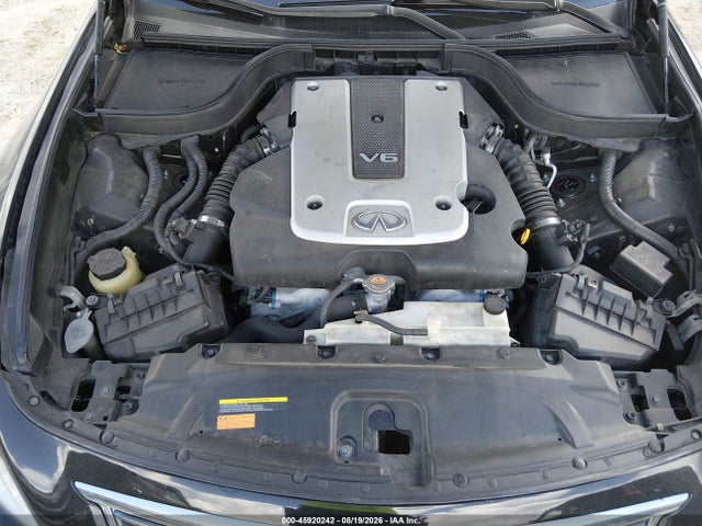 2012 Infiniti G25 Journey მანქანა იყიდება აუქციონზე, vin: JN1DV6AP3CM811910, აუქციონის ნომერი: 45920242