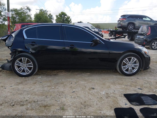 2012 Infiniti G25 Journey მანქანა იყიდება აუქციონზე, vin: JN1DV6AP3CM811910, აუქციონის ნომერი: 45920242