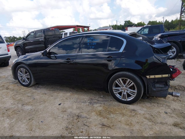 2012 Infiniti G25 Journey მანქანა იყიდება აუქციონზე, vin: JN1DV6AP3CM811910, აუქციონის ნომერი: 45920242
