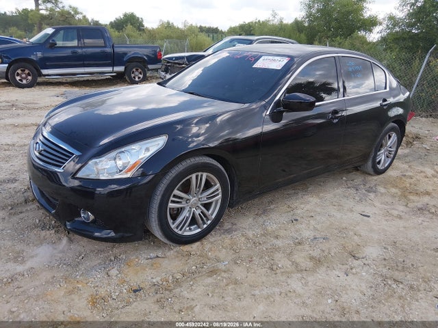 2012 Infiniti G25 Journey მანქანა იყიდება აუქციონზე, vin: JN1DV6AP3CM811910, აუქციონის ნომერი: 45920242