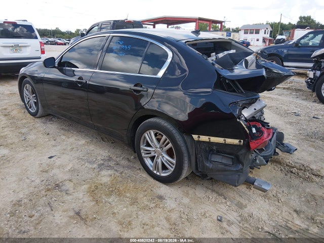 2012 Infiniti G25 Journey მანქანა იყიდება აუქციონზე, vin: JN1DV6AP3CM811910, აუქციონის ნომერი: 45920242