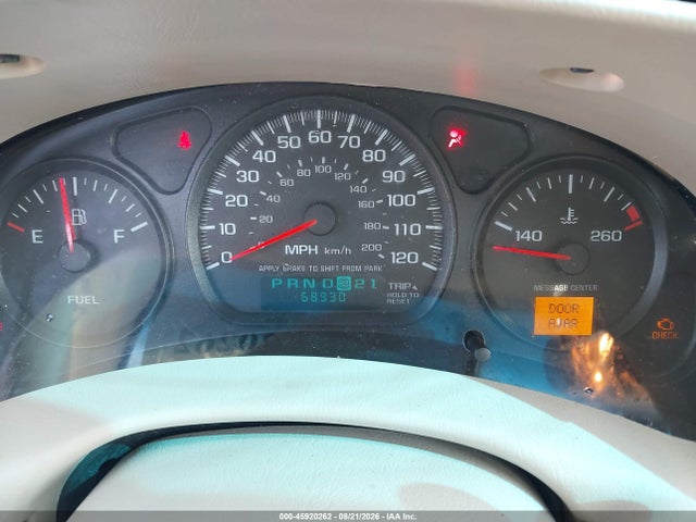 Продаж на аукціоні авто 2003 Chevrolet Impala, vin: 2G1WF52E739187674, номер лоту: 45920262