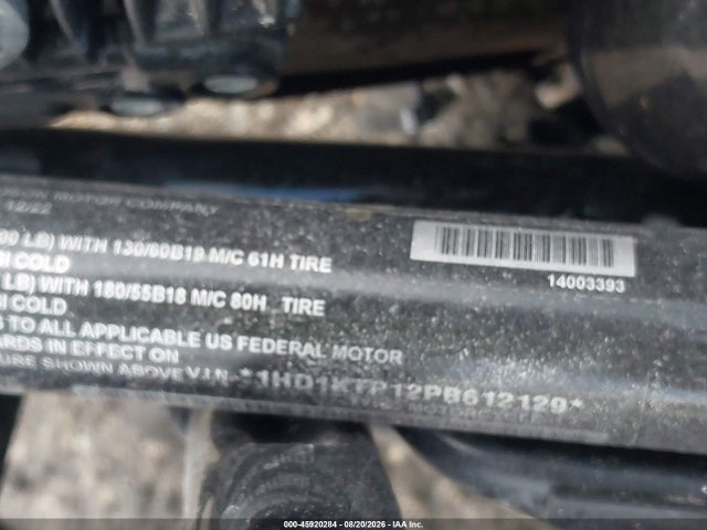 Продаж на аукціоні авто 2023 Harley-davidson Fltrxs, vin: 1HD1KTP12PB612129, номер лоту: 45920284
