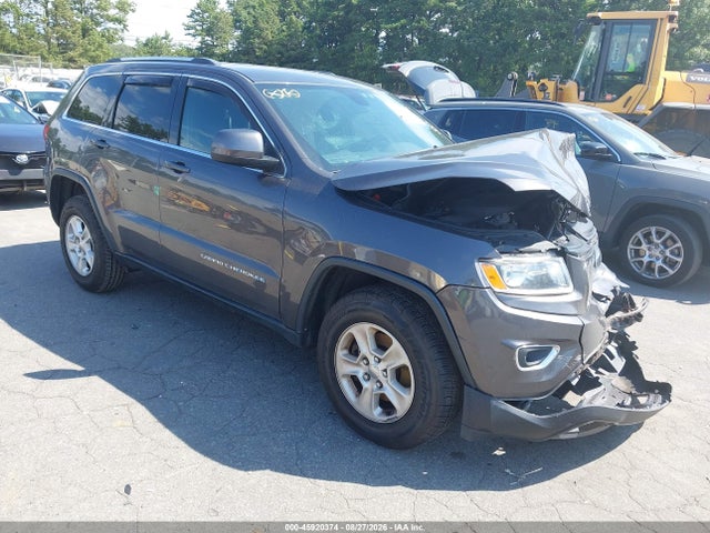 45920374 :رقم المزاد ، 1C4RJFAG4GC493743 vin ، 2016 Jeep Grand Cherokee Laredo مزاد بيع