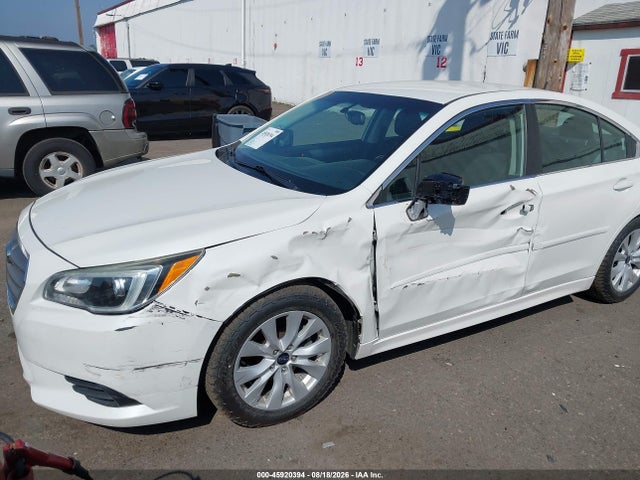 Продаж на аукціоні авто 2015 Subaru Legacy 2.5i Premium, vin: 4S3BNAC64F3046115, номер лоту: 45920394