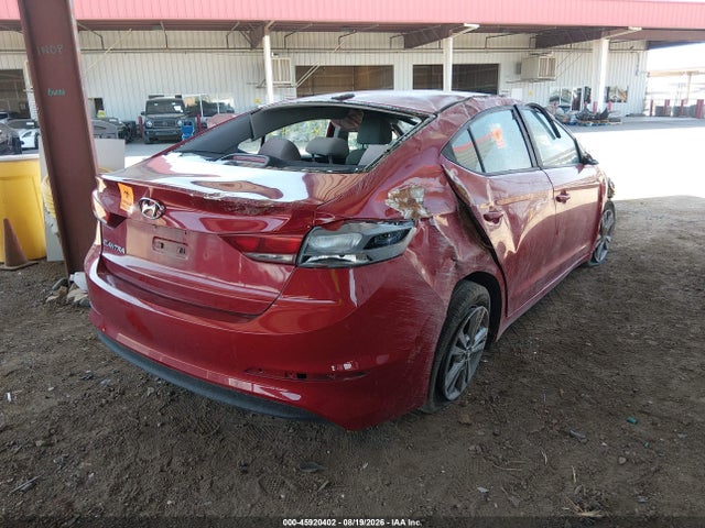 5NPD84LF8JH219343 Hyundai ELANTRA SEL