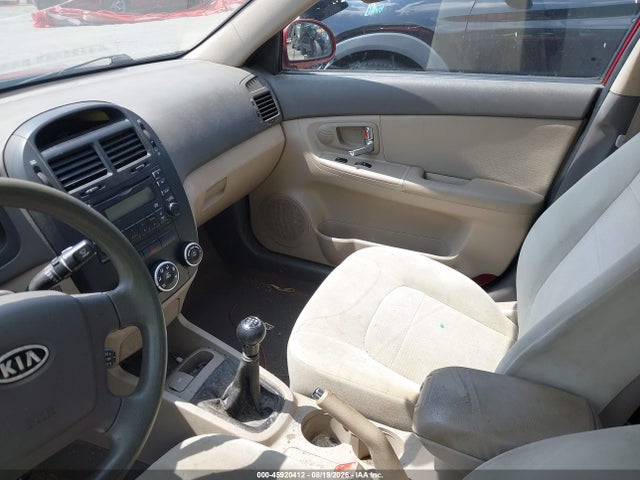 Продаж на аукціоні авто 2009 Kia Spectra Ex, vin: KNAFE221495614544, номер лоту: 45920412