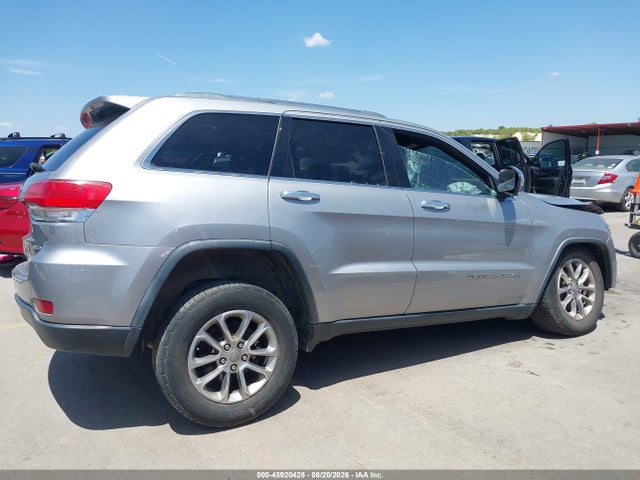 Продаж на аукціоні авто 2015 Jeep Grand Cherokee Limited, vin: 1C4RJEBG0FC105320, номер лоту: 45920428