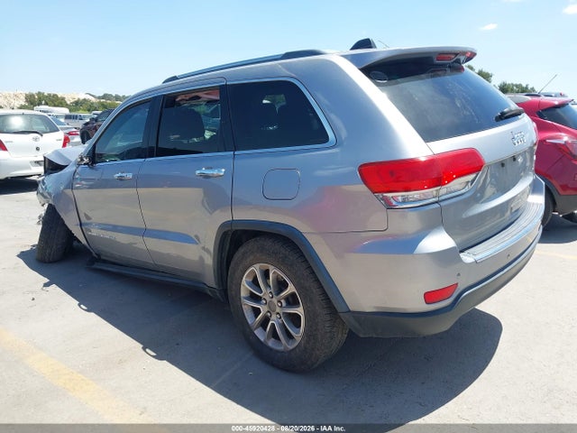 Продаж на аукціоні авто 2015 Jeep Grand Cherokee Limited, vin: 1C4RJEBG0FC105320, номер лоту: 45920428