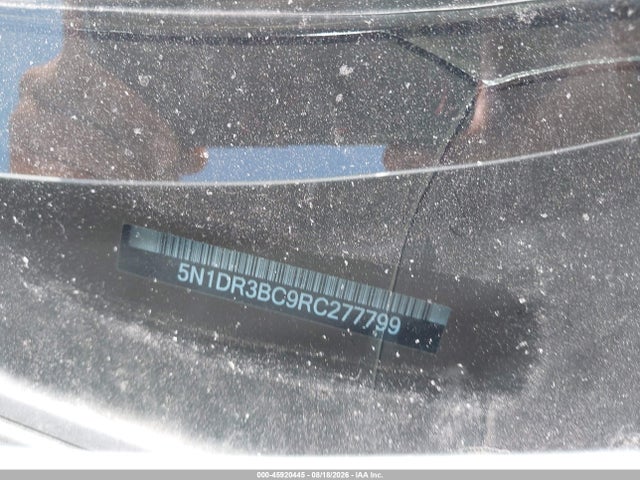 2024 Nissan Pathfinder Sv 4wd მანქანა იყიდება აუქციონზე, vin: 5N1DR3BC9RC277799, აუქციონის ნომერი: 45920445