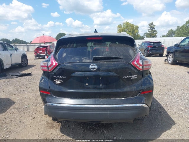 Продажа на аукционе авто 2016 Nissan Murano Platinum/s/sl/sv, vin: 5N1AZ2MH2GN143529, номер лота: 45920461