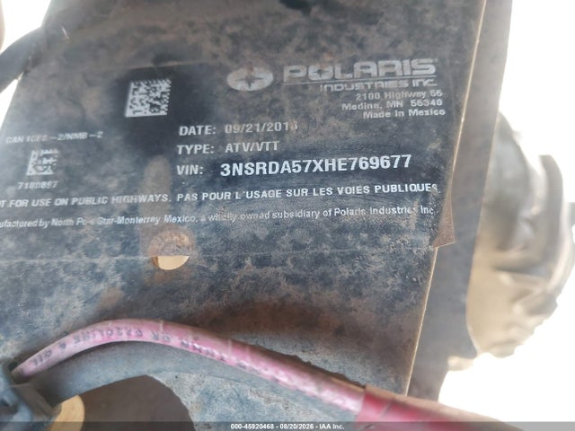 Polaris Ranger Crew 570-6 2017 3NSRDA57XHE769677 Image 10
