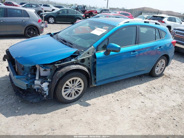 Продаж на аукціоні авто 2018 Subaru Impreza 2.0i Premium, vin: 4S3GTAD63J3741138, номер лоту: 45920489