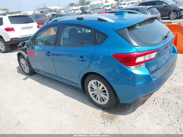 Продаж на аукціоні авто 2018 Subaru Impreza 2.0i Premium, vin: 4S3GTAD63J3741138, номер лоту: 45920489