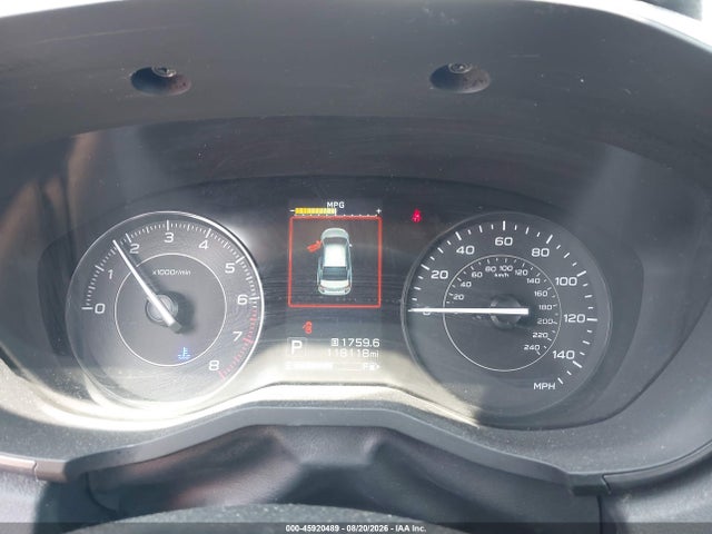 Продаж на аукціоні авто 2018 Subaru Impreza 2.0i Premium, vin: 4S3GTAD63J3741138, номер лоту: 45920489