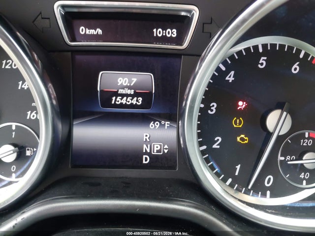 45920502 :رقم المزاد ، 4JGDA5HB0FA480248 vin ، 2015 Mercedes-benz Ml 350 4matic مزاد بيع