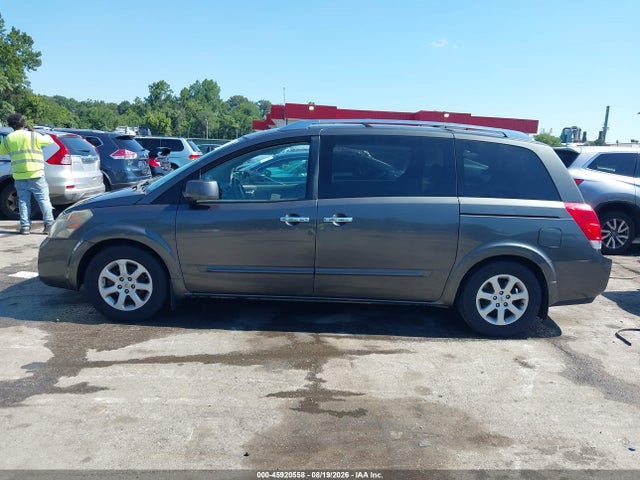 Auction sale of the 2008 Nissan Quest 3.5 Sl, vin: 5N1BV28U18N108814, lot number: 45920558