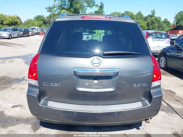 Auction sale of the 2008 Nissan Quest 3.5 Sl, vin: 5N1BV28U18N108814, lot number: 45920558
