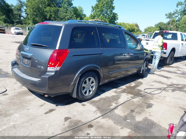 Auction sale of the 2008 Nissan Quest 3.5 Sl, vin: 5N1BV28U18N108814, lot number: 45920558