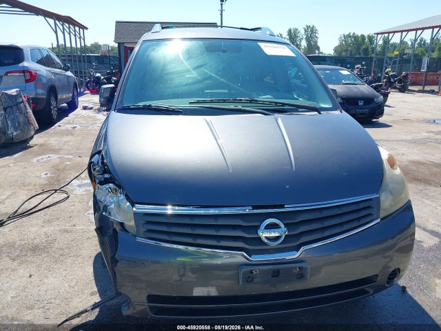 Auction sale of the 2008 Nissan Quest 3.5 Sl, vin: 5N1BV28U18N108814, lot number: 45920558