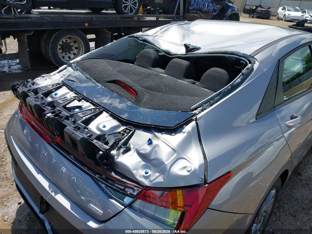 2025 Hyundai Elantra Hybrid Blue მანქანა იყიდება აუქციონზე, vin: KMHLM4DJ3SU135931, აუქციონის ნომერი: 45920573