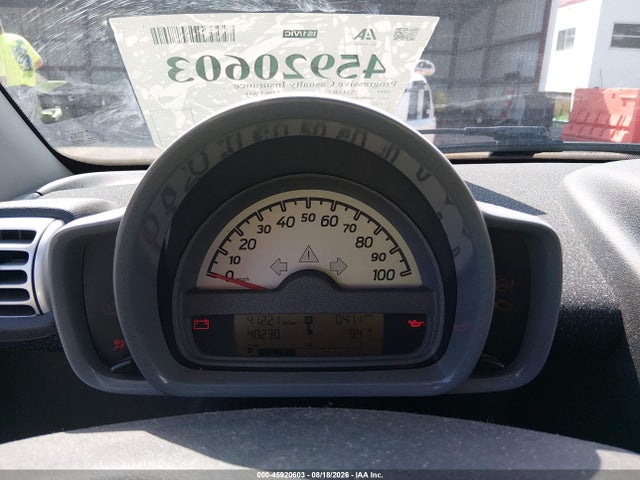 2009 Smart Fortwo Brabus/passion/pure მანქანა იყიდება აუქციონზე, vin: WMEEJ31X49K251994, აუქციონის ნომერი: 45920603