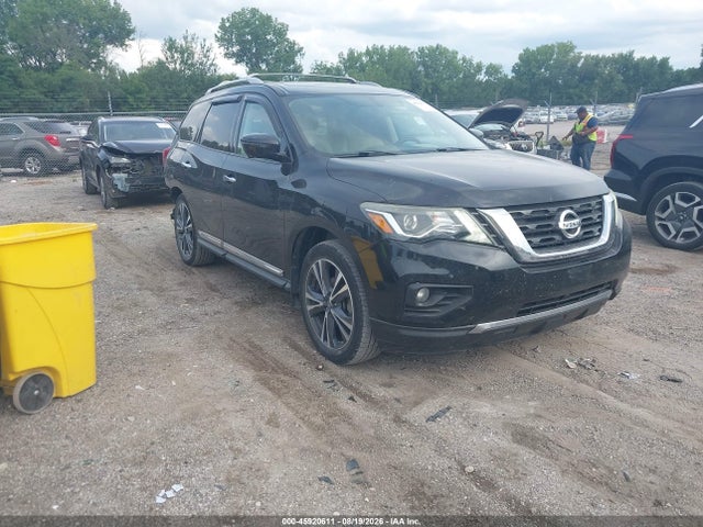 Продаж на аукціоні авто 2018 Nissan Pathfinder Platinum, vin: 5N1DR2MN8JC651543, номер лоту: 45920611