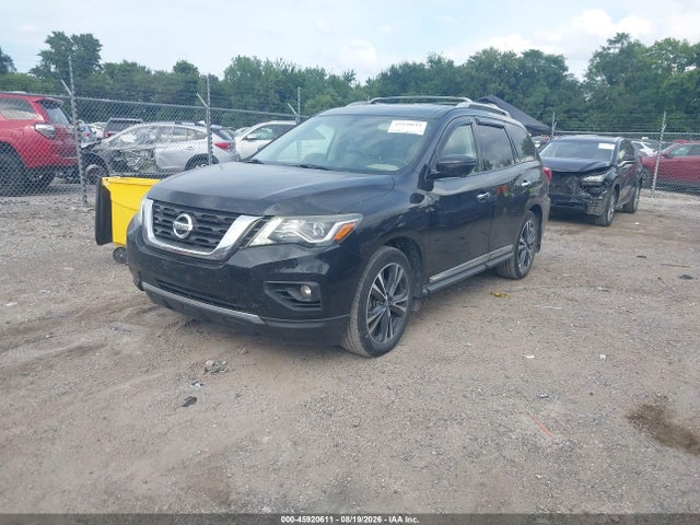 Продаж на аукціоні авто 2018 Nissan Pathfinder Platinum, vin: 5N1DR2MN8JC651543, номер лоту: 45920611