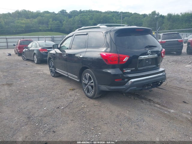 Продаж на аукціоні авто 2018 Nissan Pathfinder Platinum, vin: 5N1DR2MN8JC651543, номер лоту: 45920611