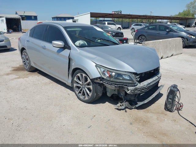 Продаж на аукціоні авто 2014 Honda Accord Sport, vin: 1HGCR2F55EA284293, номер лоту: 45920647