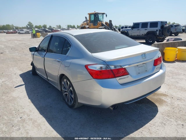 Продаж на аукціоні авто 2014 Honda Accord Sport, vin: 1HGCR2F55EA284293, номер лоту: 45920647