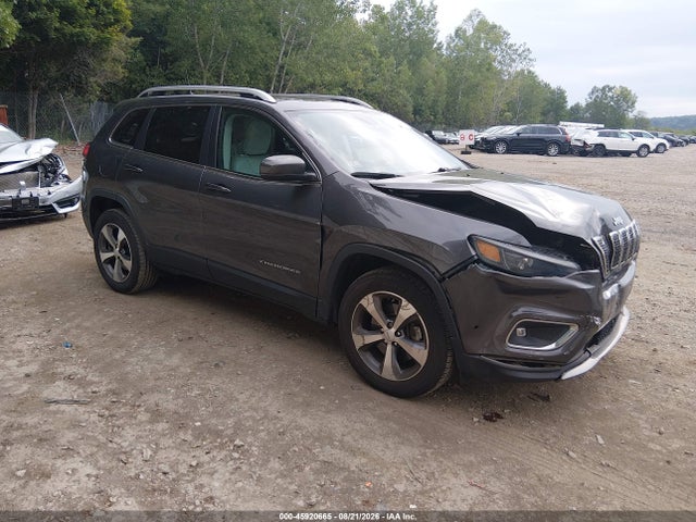 Auction sale of the 2021 Jeep Cherokee Limited 4x4, vin: 1C4PJMDX0MD127386, lot number: 45920665