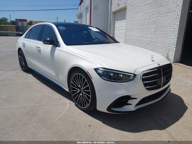 45920746 :رقم المزاد ، W1K6G7GB0NA120894 vin ، 2022 Mercedes-benz S 580 4matic مزاد بيع