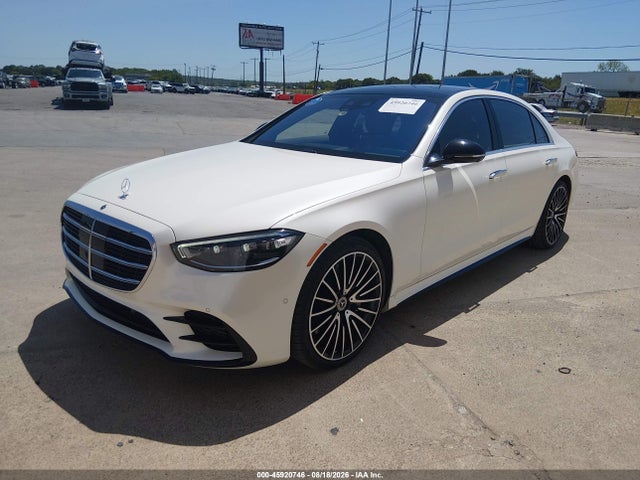 2022 Mercedes-benz S 580 4matic მანქანა იყიდება აუქციონზე, vin: W1K6G7GB0NA120894, აუქციონის ნომერი: 45920746