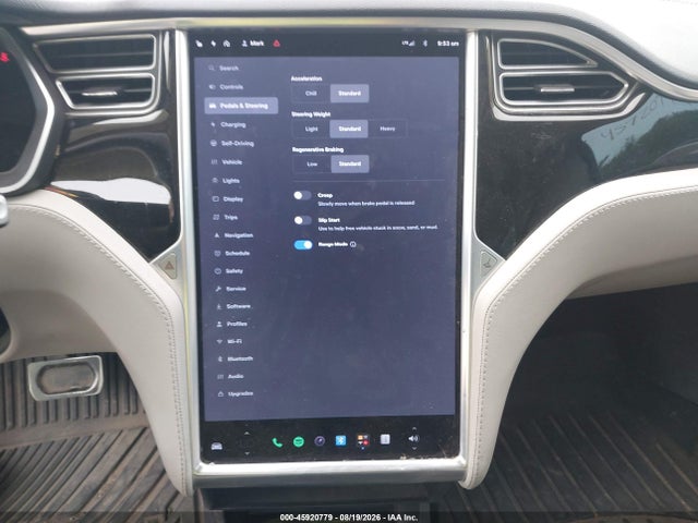 Продаж на аукціоні авто 2015 Tesla Model S 70d/85d/p85d, vin: 5YJSA1S20FF087919, номер лоту: 45920779