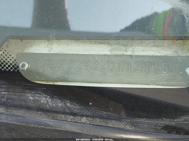 45920823 :رقم المزاد ، 2GCFC24K2K1137151 vin ، 1989 Chevrolet Gmt-400 C2500 مزاد بيع