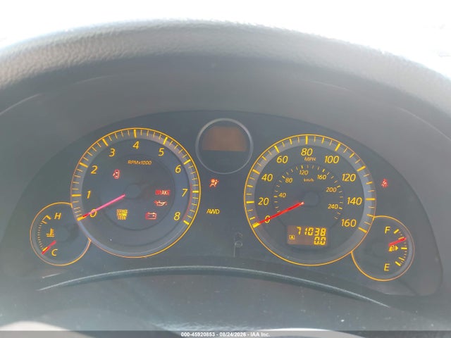 2006 Infiniti G35x მანქანა იყიდება აუქციონზე, vin: JNKCV51F56M615612, აუქციონის ნომერი: 45920853